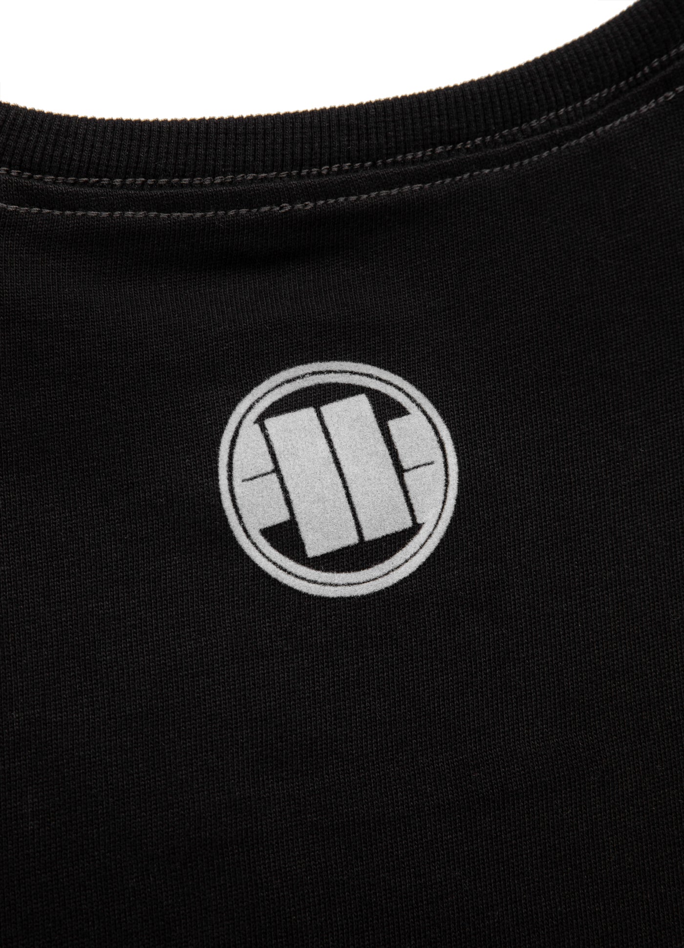 Pitbull T-SHIRT REGULAR FIT 210 OLD SCHOOL LOGO BLACK