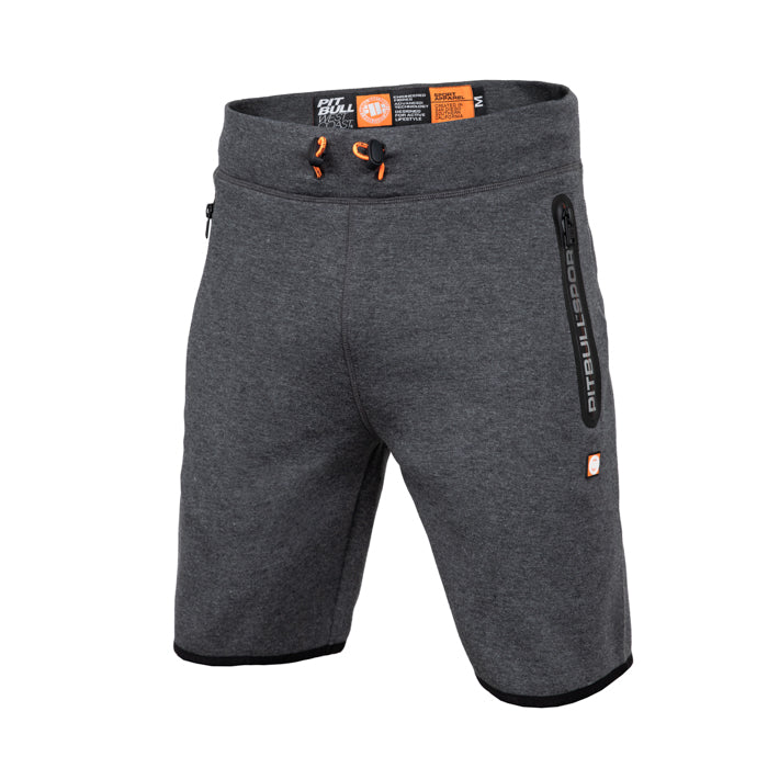 Pitbull JOGGING SHORTS MOSS CHARCOAL MELANGE