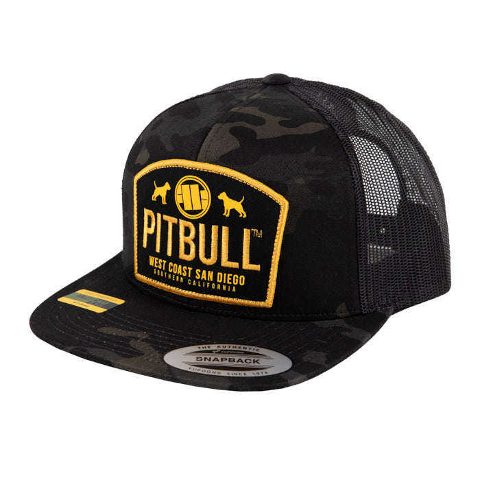 Pitbull MESH SNAPBACK DOGS ALL BLACK