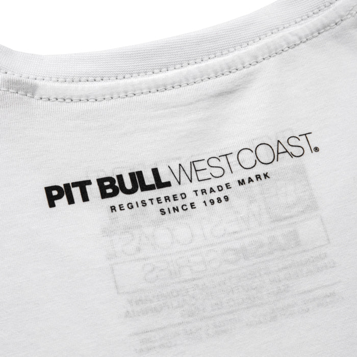 Pitbull T-SHIRT CHECK WHITE