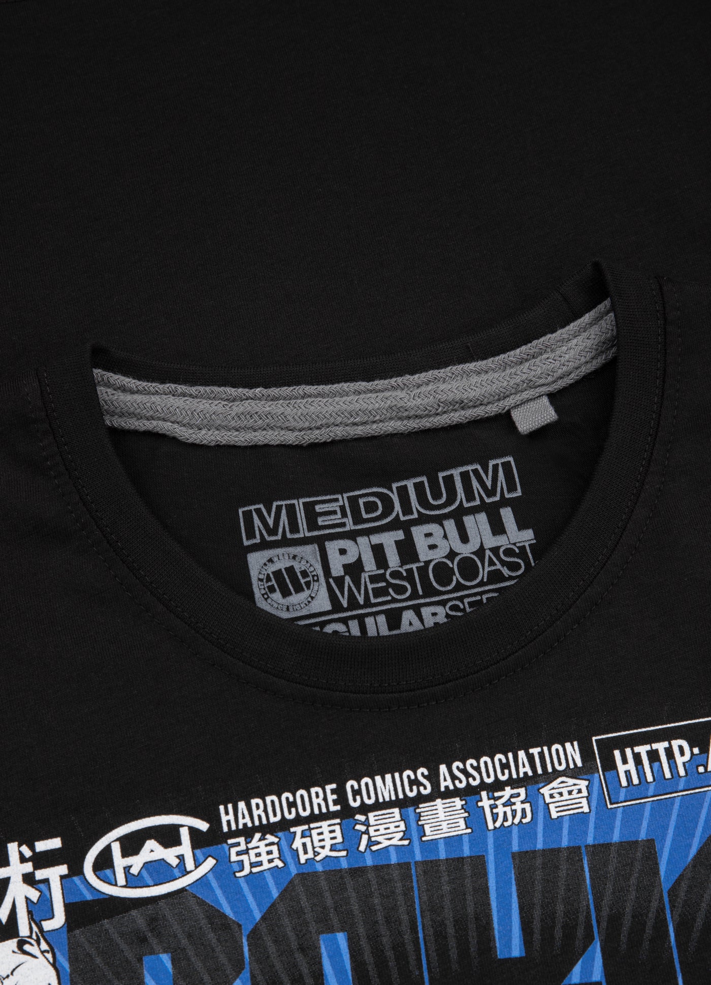 T-S BOXING COMICS MIDDLE WEIGHT BLACK