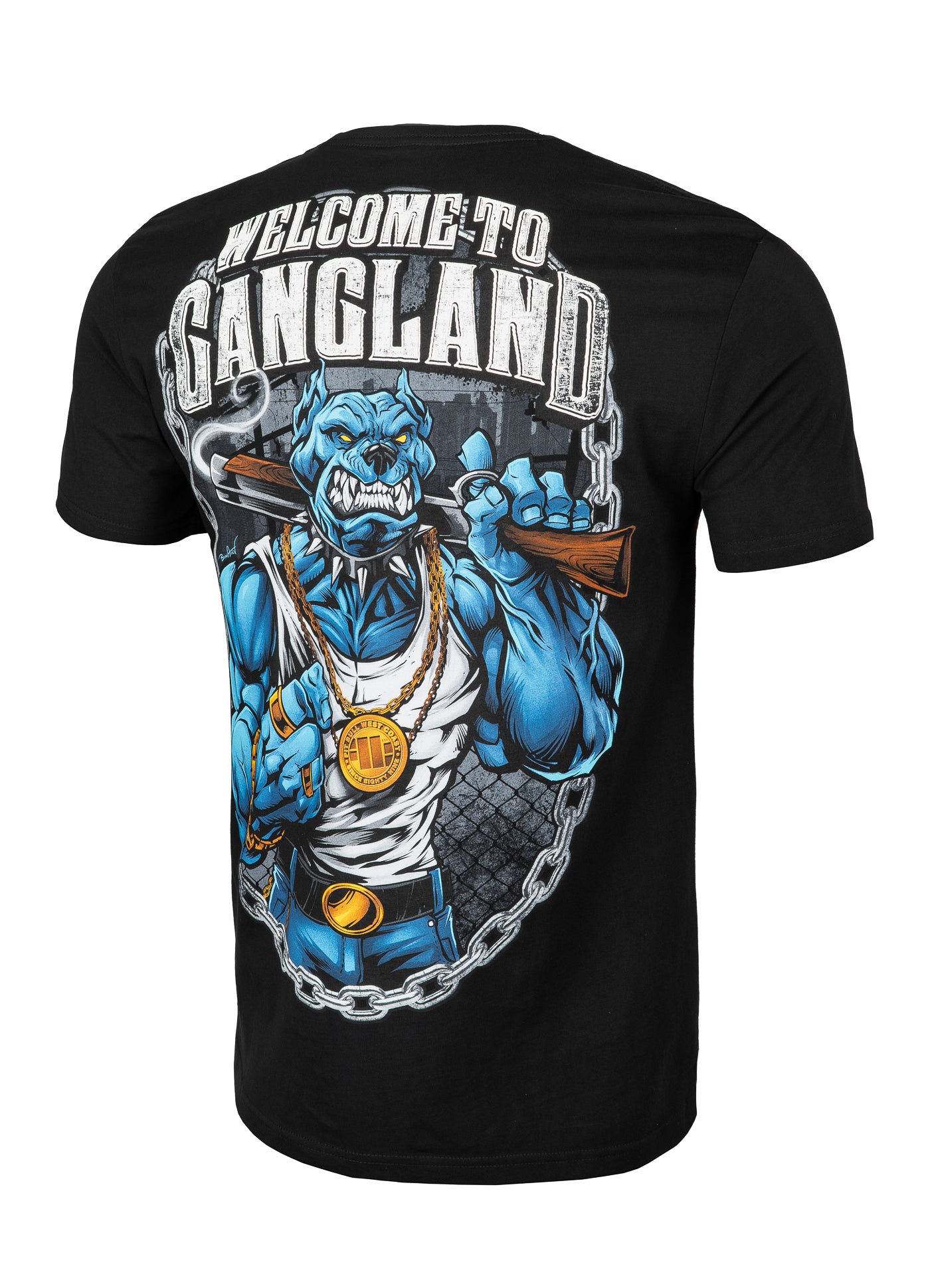 T-SHIRT GANGLAND BLACK