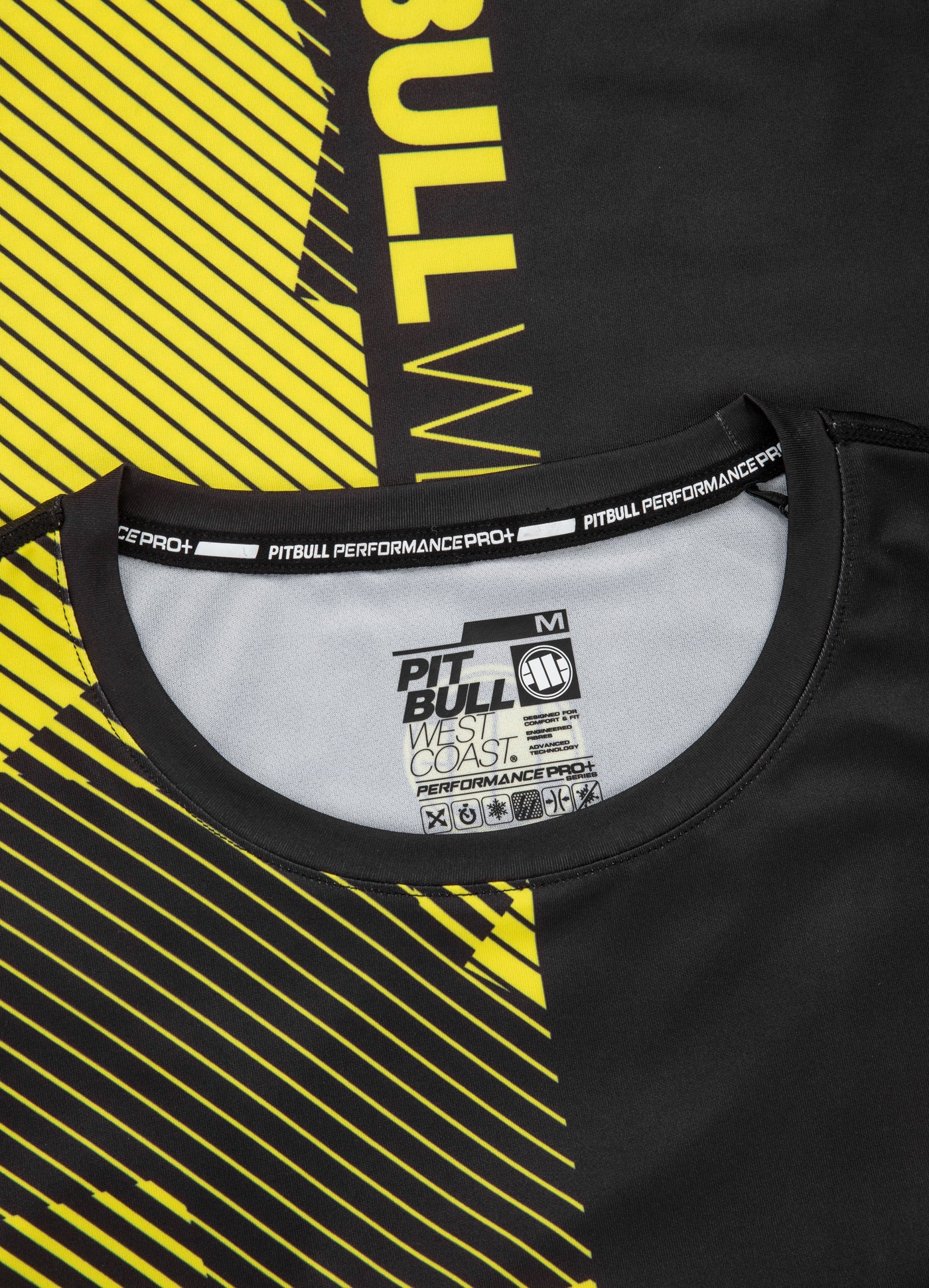 MENS PERFORMANCE MESH DILLARD FLUO BLACKYELLOW