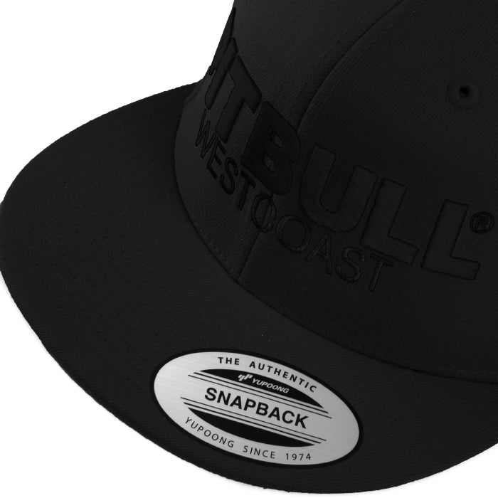 Pitbull Snapback Flat Seascape Black