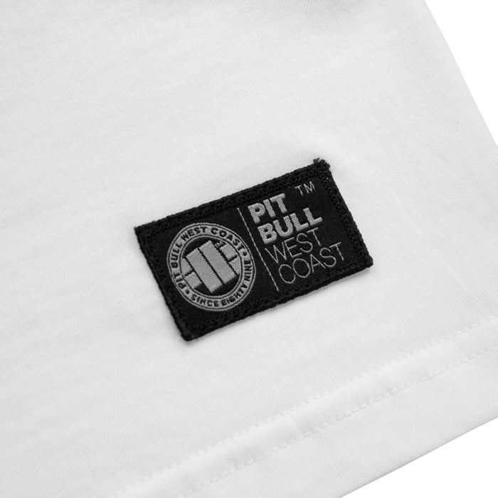 Pitbull T-SHIRT CHECK WHITE