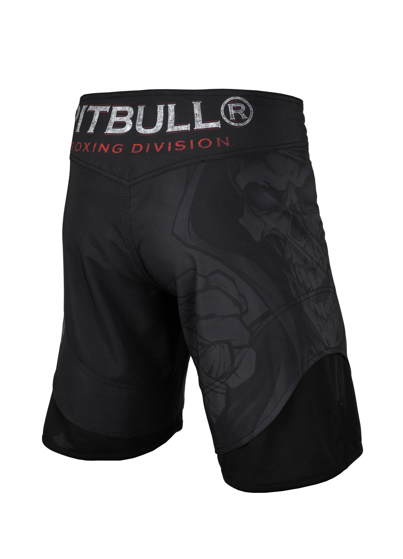Pitbull MENS PERFORMANCE GRAPPLING SHORTS 202 SKULL BOXER