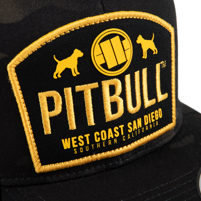 Pitbull MESH SNAPBACK DOGS ALL BLACK