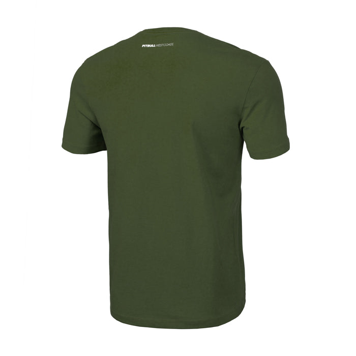 Pitbull T-SHIRT SKULL OLIVE