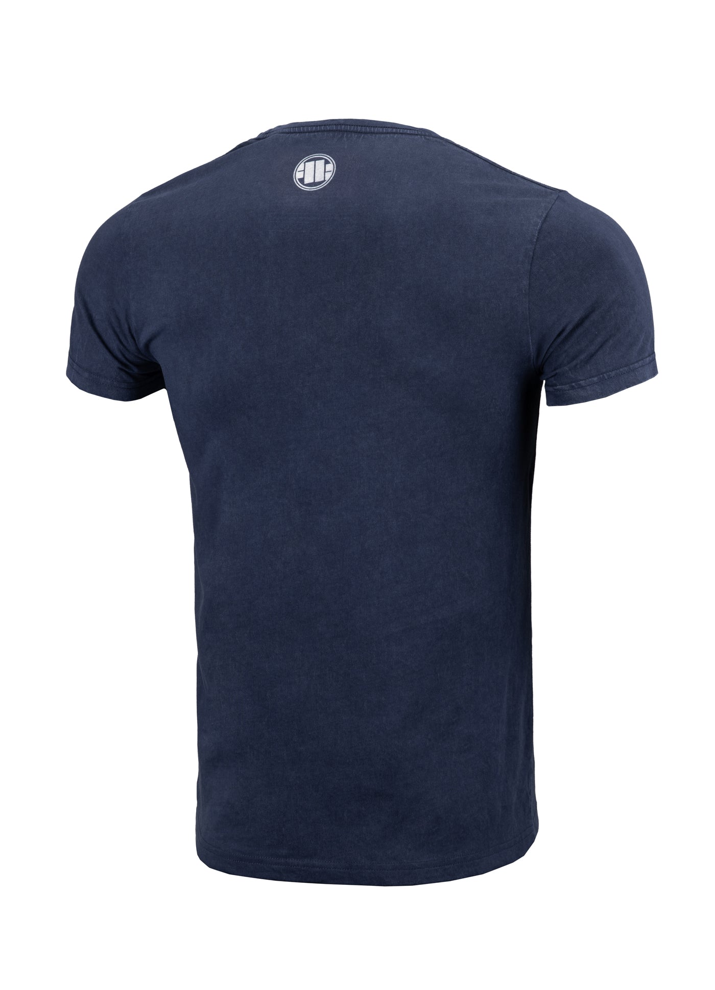 Pitbull T-SHIRT DENIM WASHED SHAMROCK NAVY DENIM