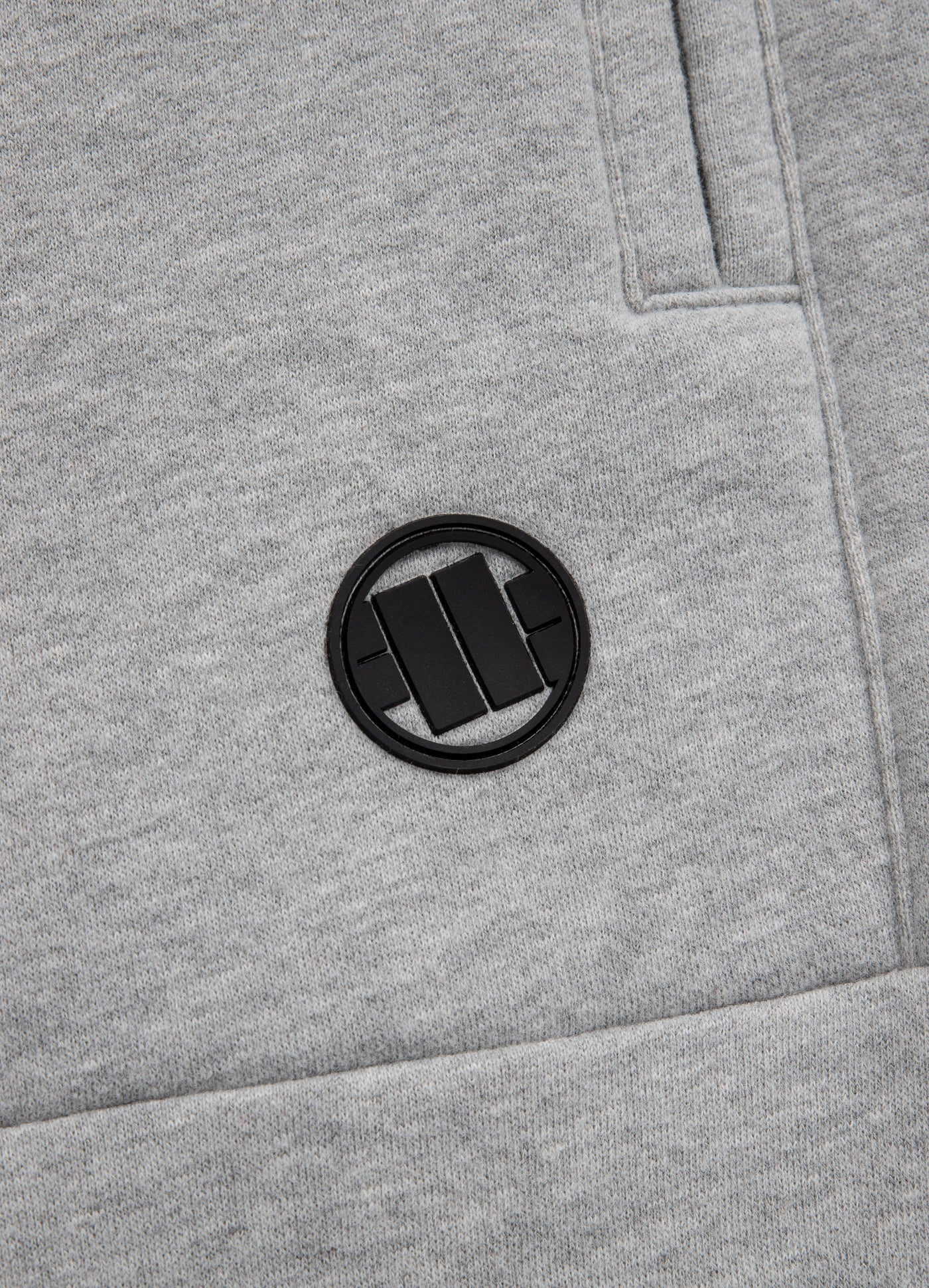 Pitbull TRACK PANTS SMALL LOGO GREY MELANGE