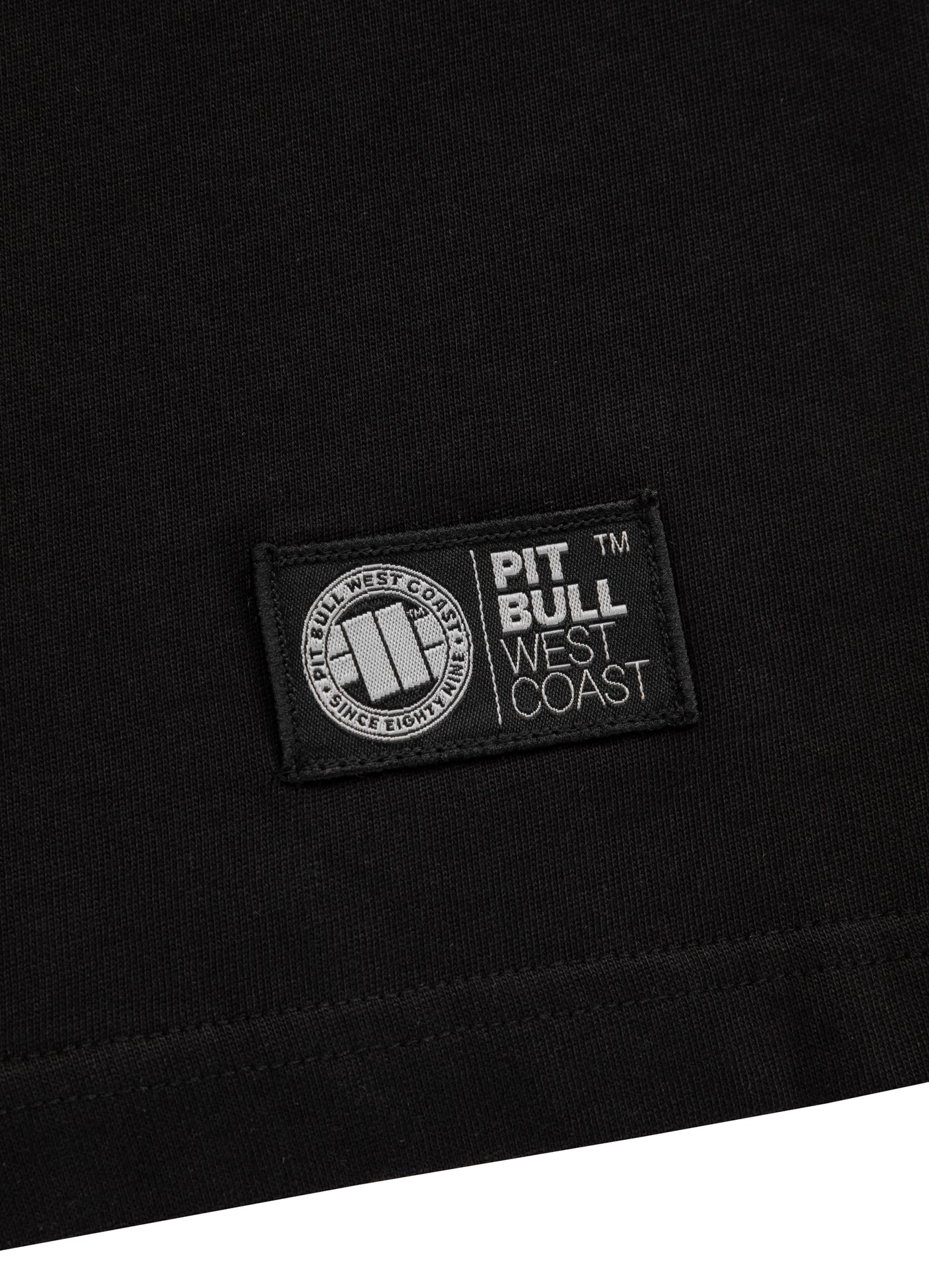 Pitbull T-SHIRT REGULAR FIT 210 OLD SCHOOL LOGO BLACK