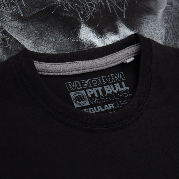 Pitbull T-SHIRT REBEL CAR BLACK