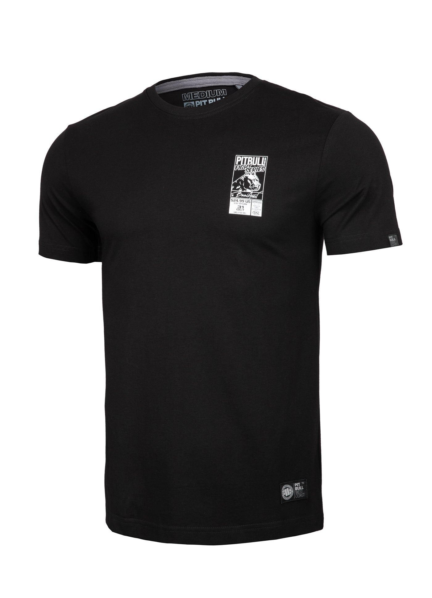 Pitbull T-SHIRT MASTER OF BJJ BLACK