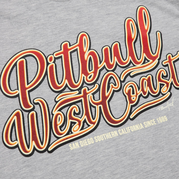 Pitbull T-SHIRT CITY OF DOGS 2019 GREY MELANGE