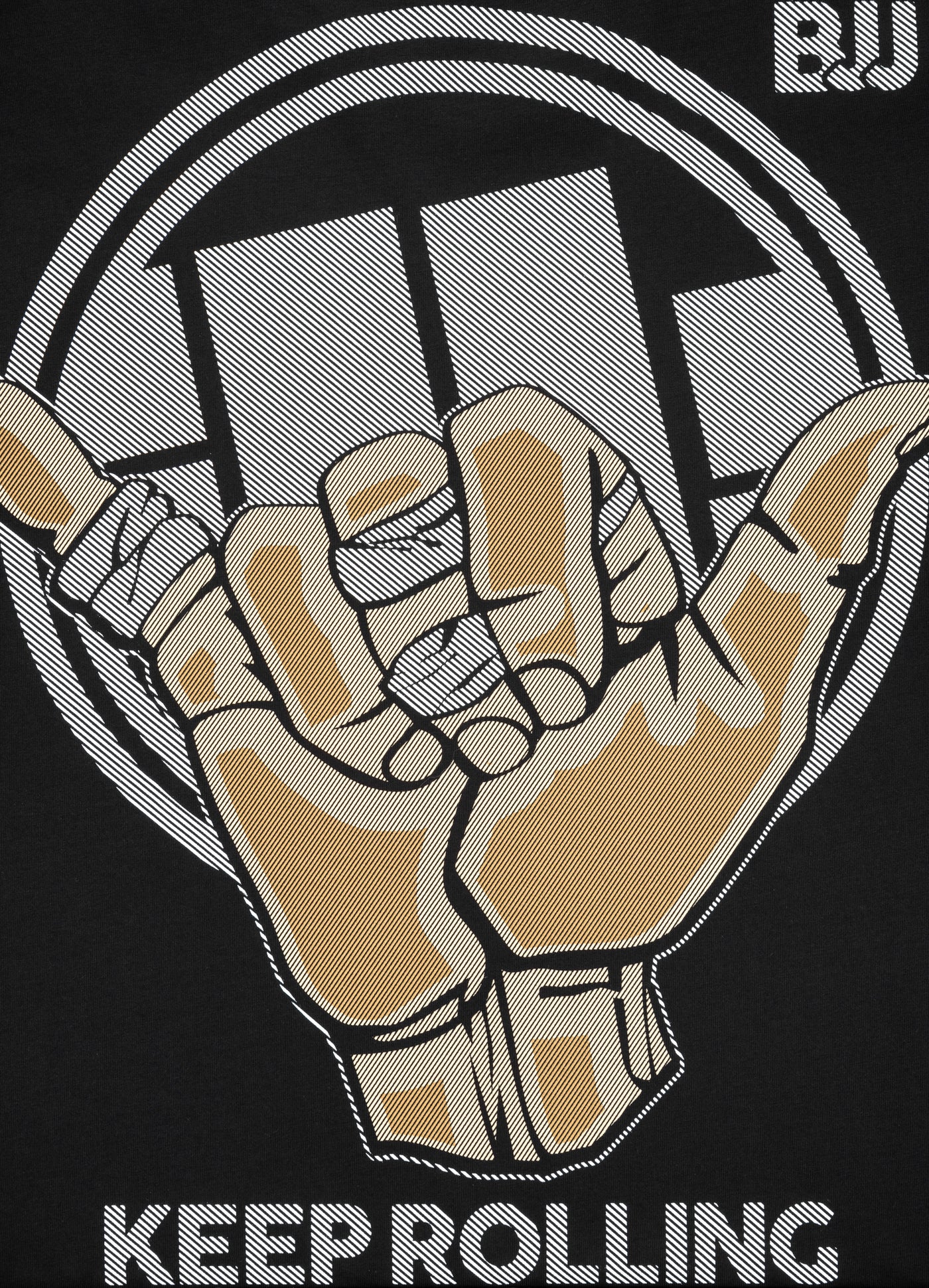 T-S KEEP ROLLING MIDDLE WEIGHT BLACK