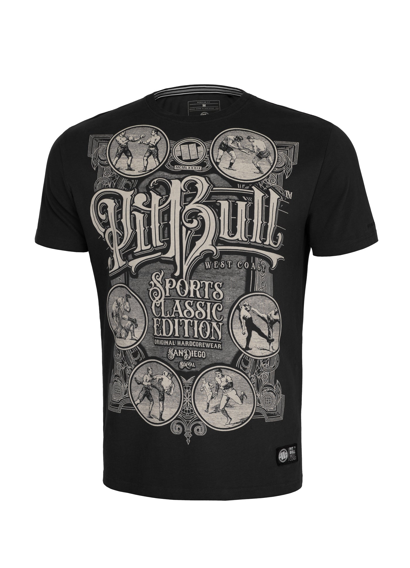 T-SHIRT MULTISPORT 210 BLACK