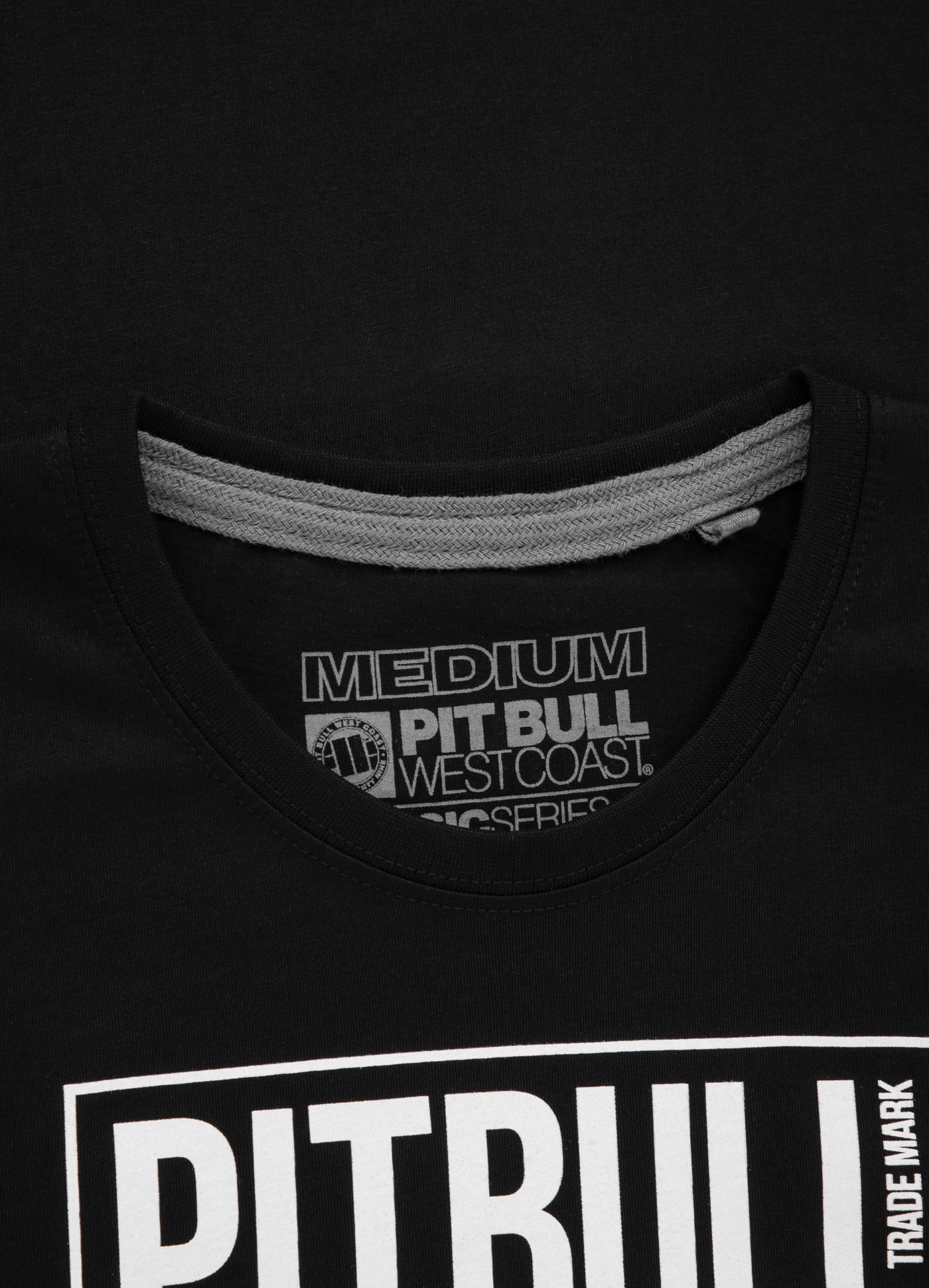 Pitbull T SHIRT COMICS BLACK