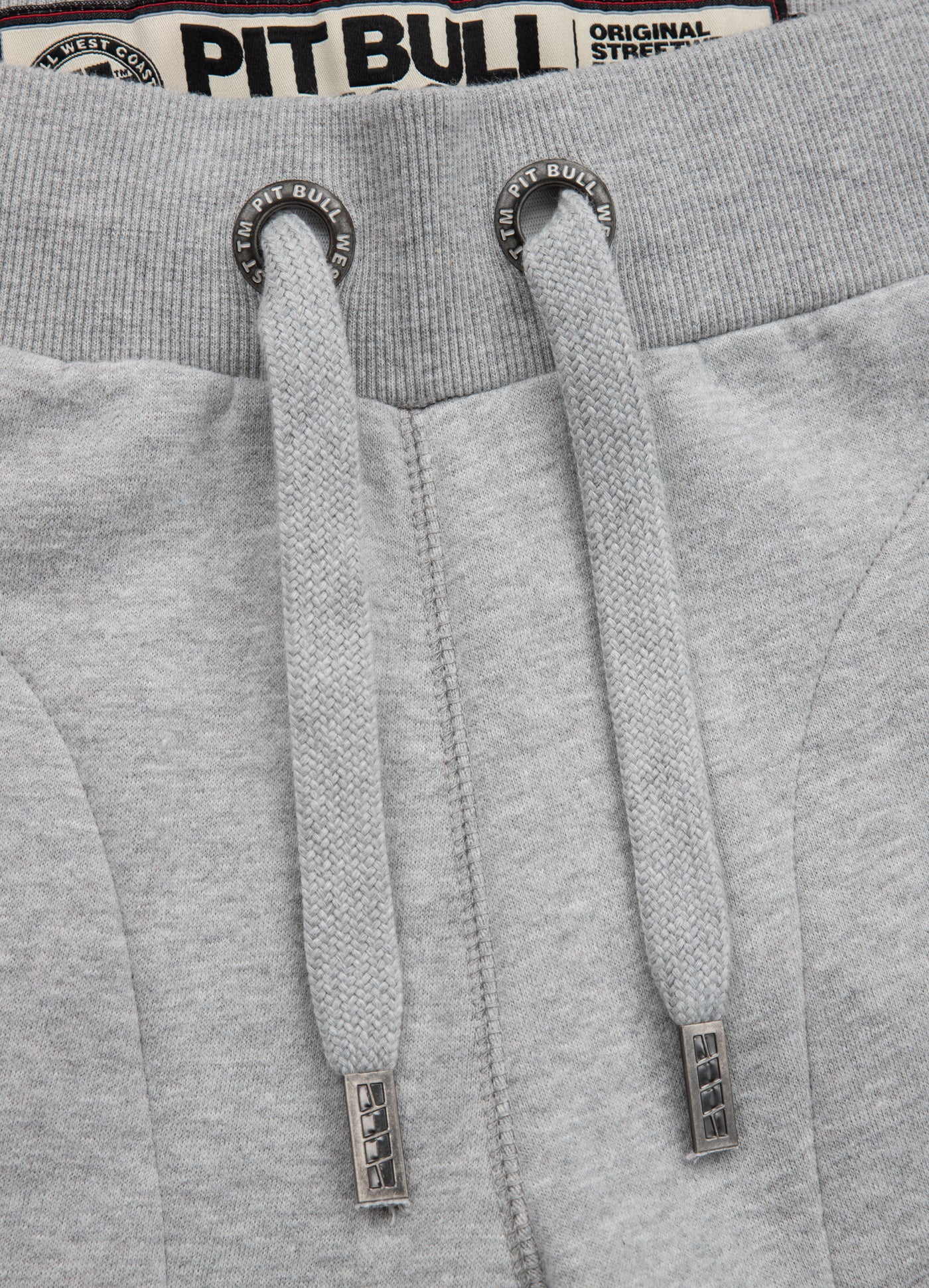 Pitbull TRACK PANTS SMALL LOGO GREY MELANGE