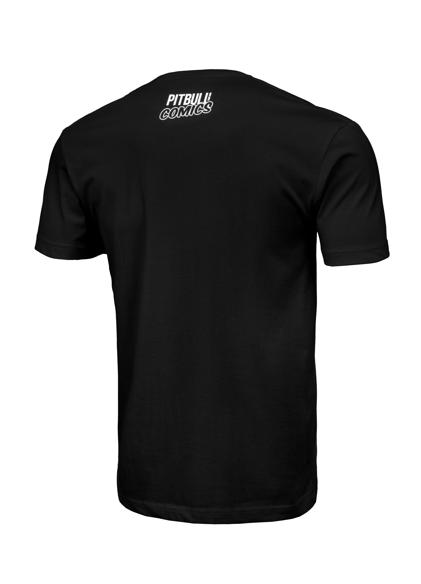 Pitbull T SHIRT COMICS BLACK