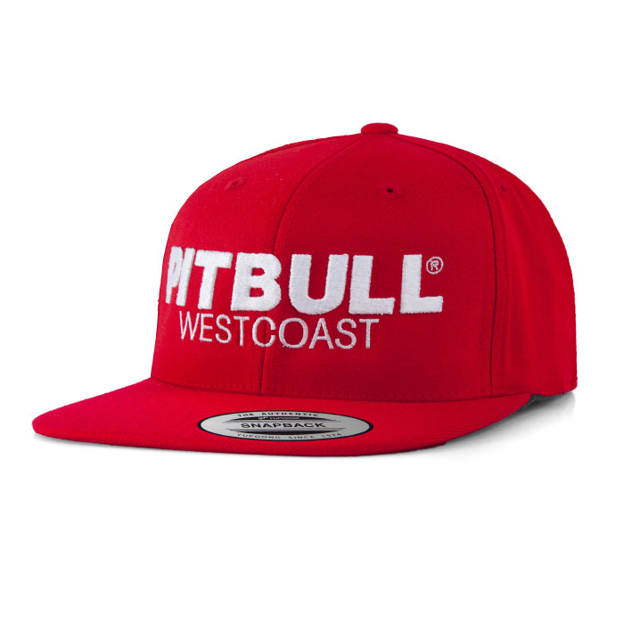 Pitbull Snapback Flat TNT Red