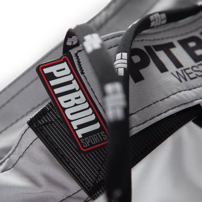 Pitbull GRAPPLING SHORTS 202 PLAYER ONE WHITE