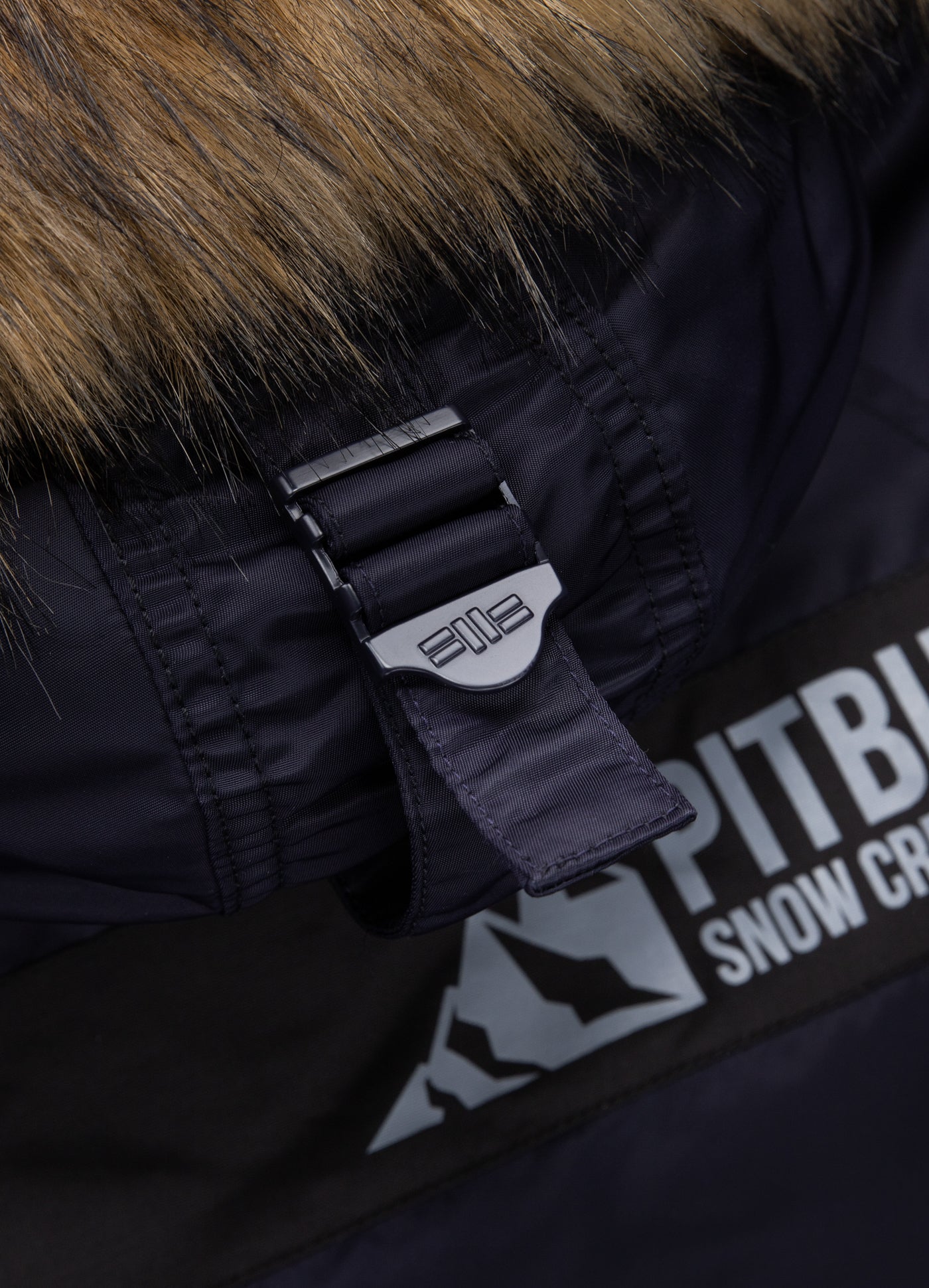 Pitbull FUR PARKA JACKET ALDER DARK NAVY