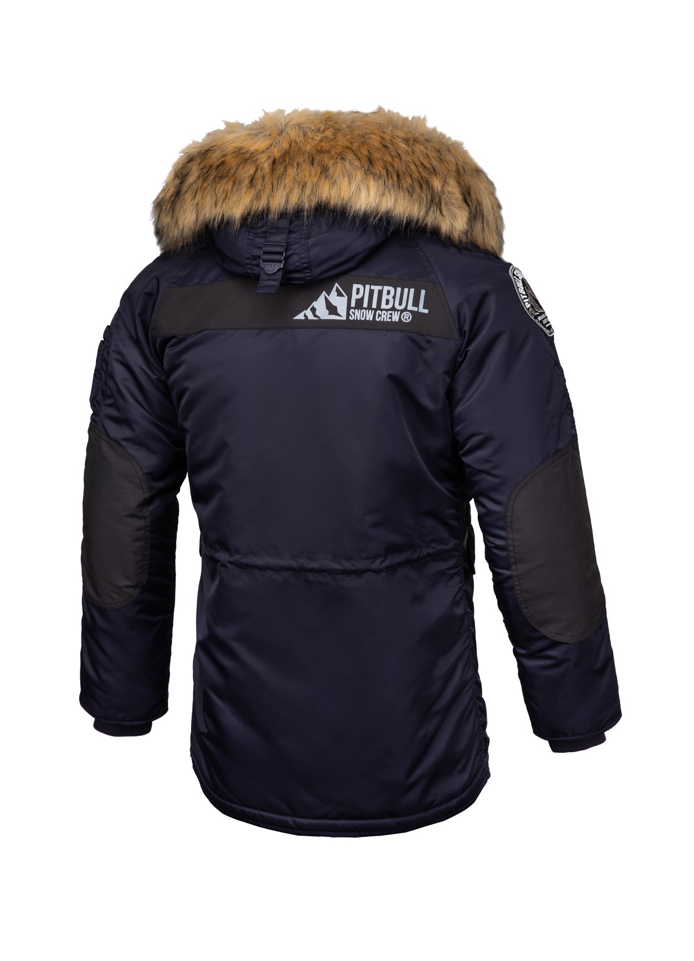 Pitbull FUR PARKA JACKET ALDER DARK NAVY