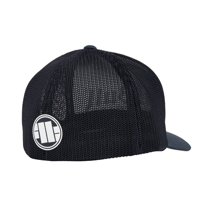 Pitbull MESH FULL CAP OLD LOGO WHITE/NAVY