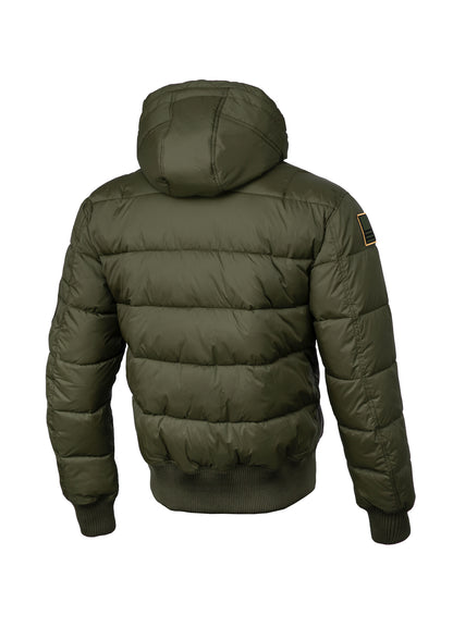 Pitbull PADDED HOODED JACKET TOPSIDE OLIVE