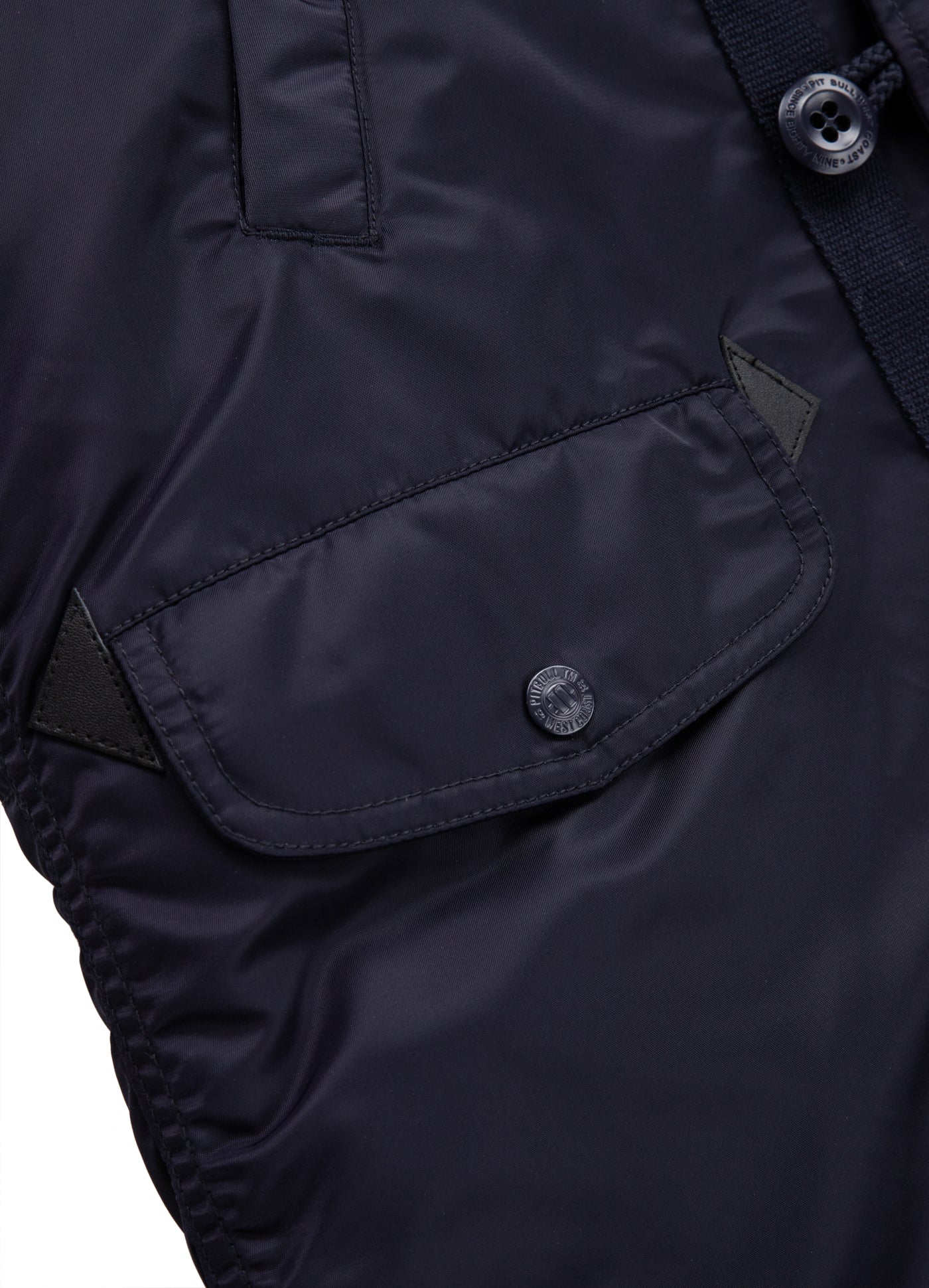 Pitbull FUR PARKA JACKET ALDER DARK NAVY